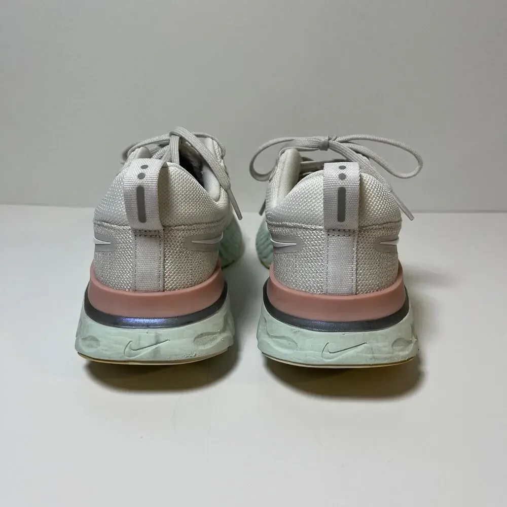 Nike Women's React Infinity‎ Run Flyknit 2 Platinum Tint Size 7 Run Ct2423-007